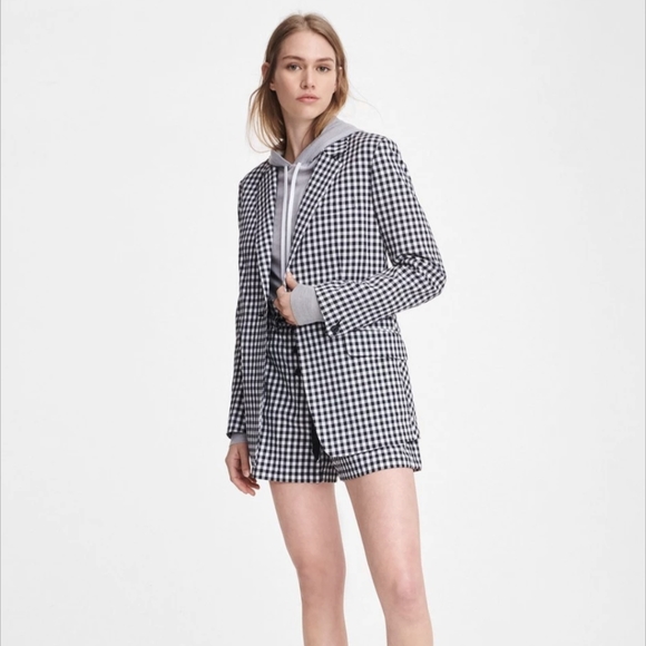 rag & bone Jackets & Blazers - Rag & Bone Gingham Blazer